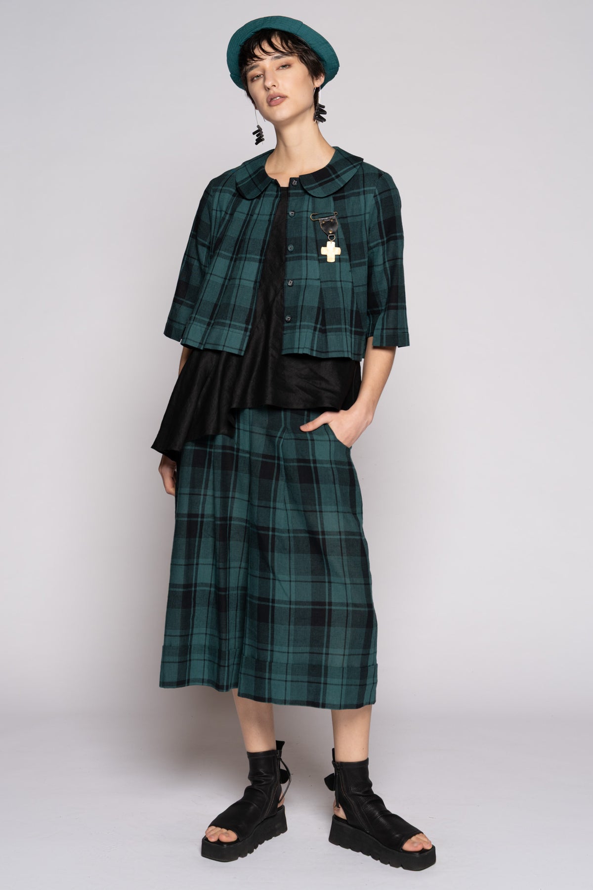 Arya Short Jacket Jade