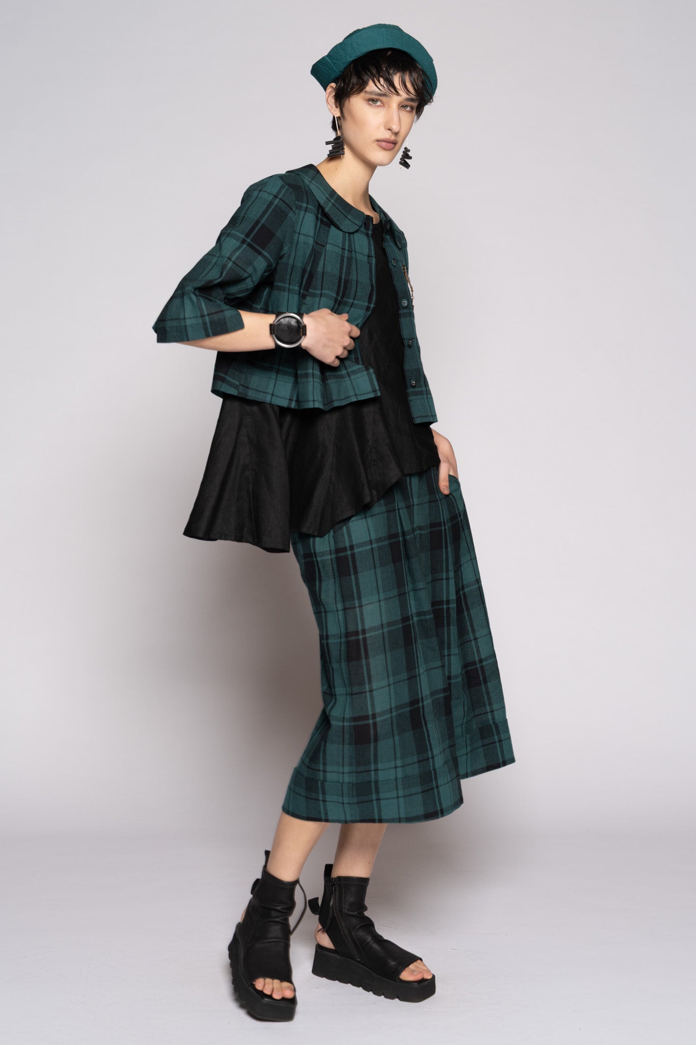 Arya Short Jacket Jade