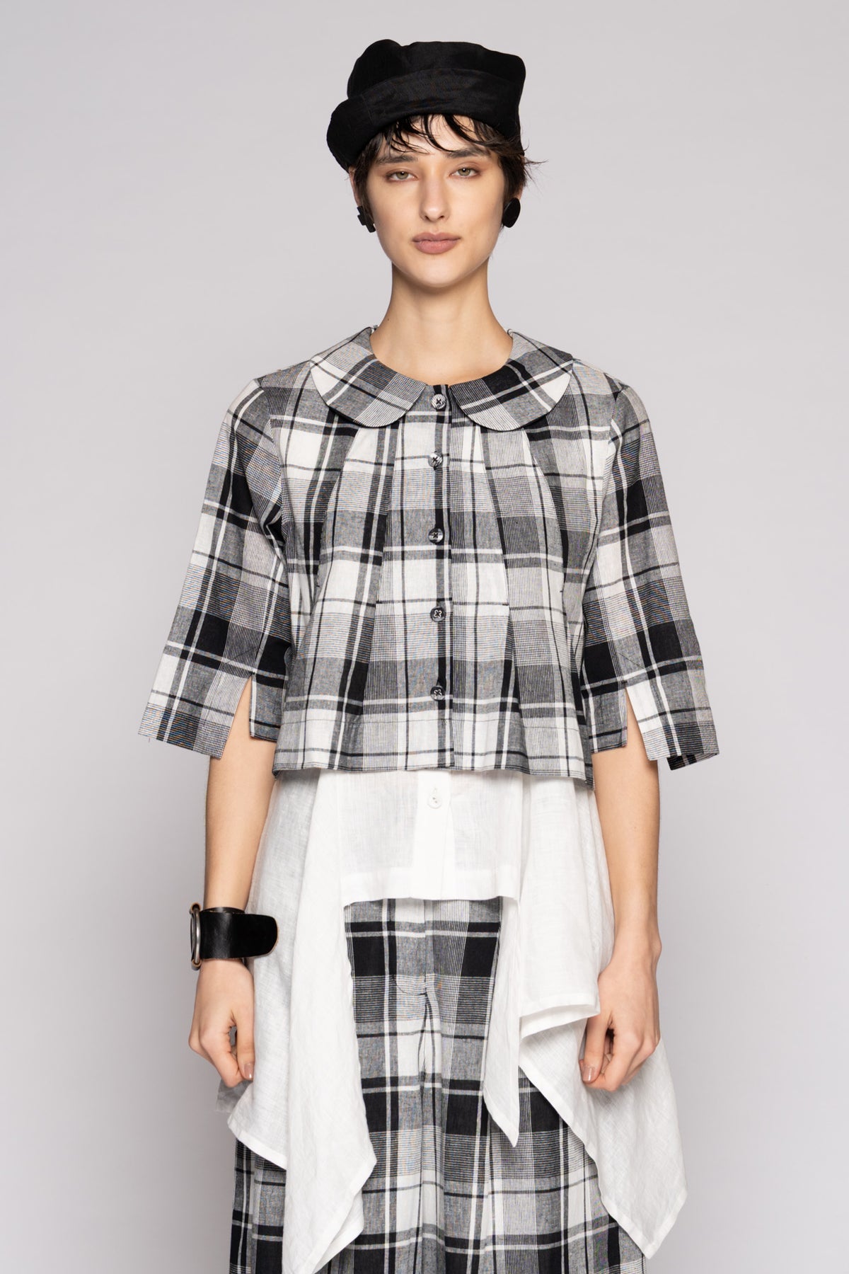 Arya Short Jacket Blk