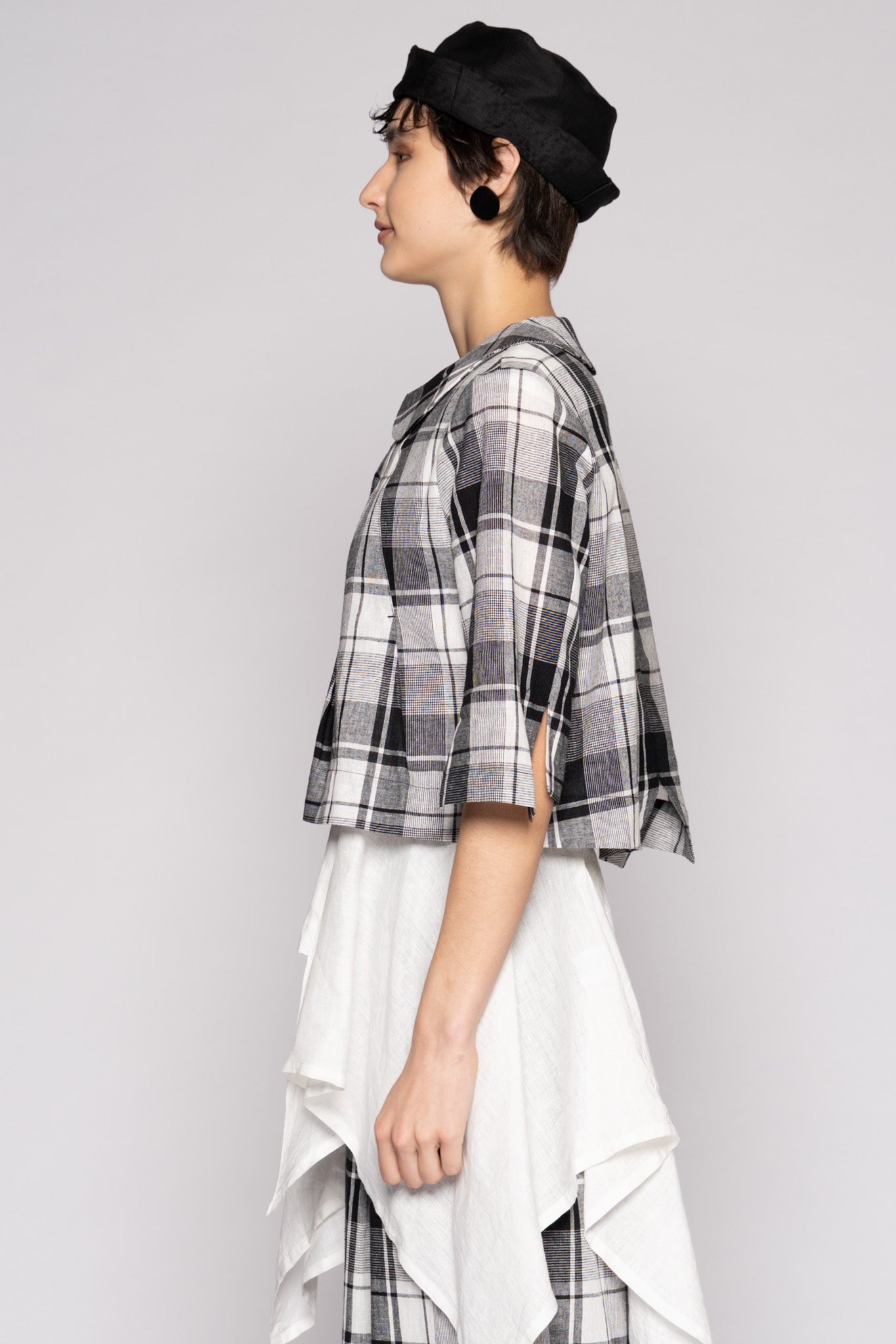 Arya Short Jacket Blk