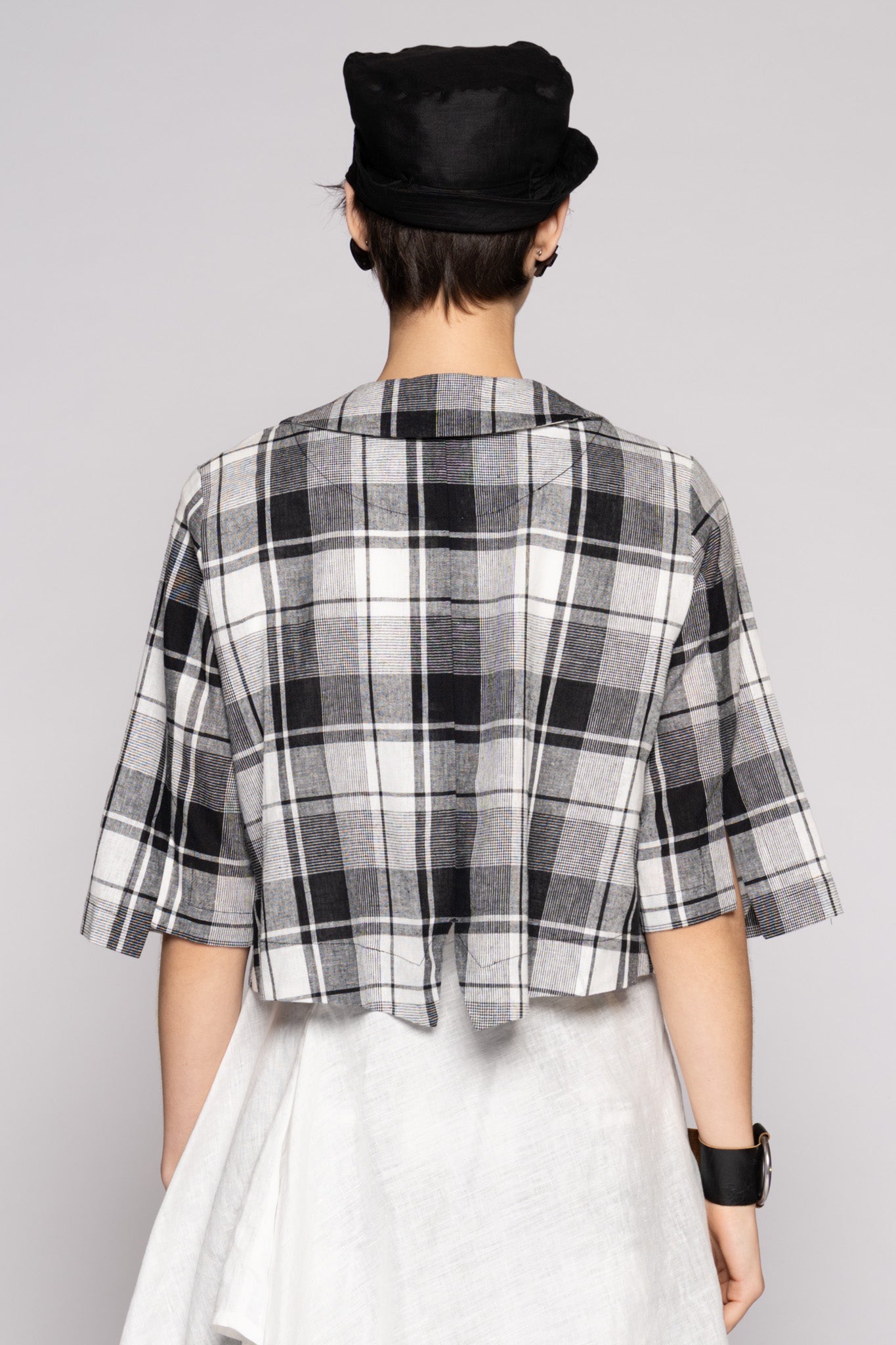 Arya Short Jacket Blk