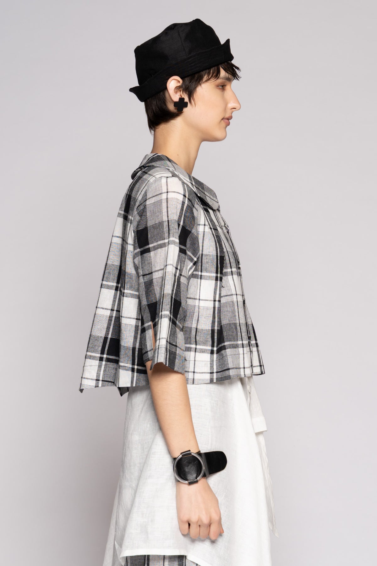 Arya Short Jacket Blk