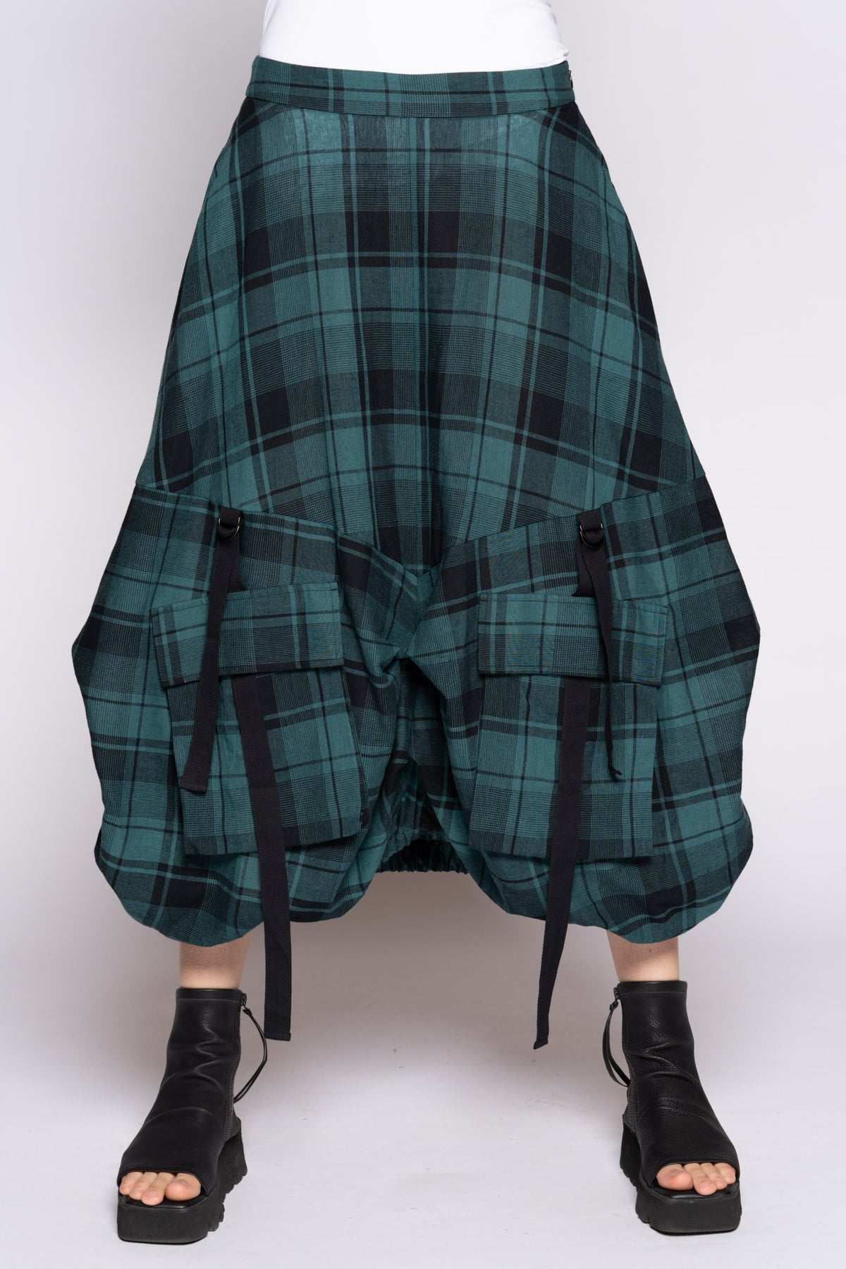 Arya Tuck Skirt Jade