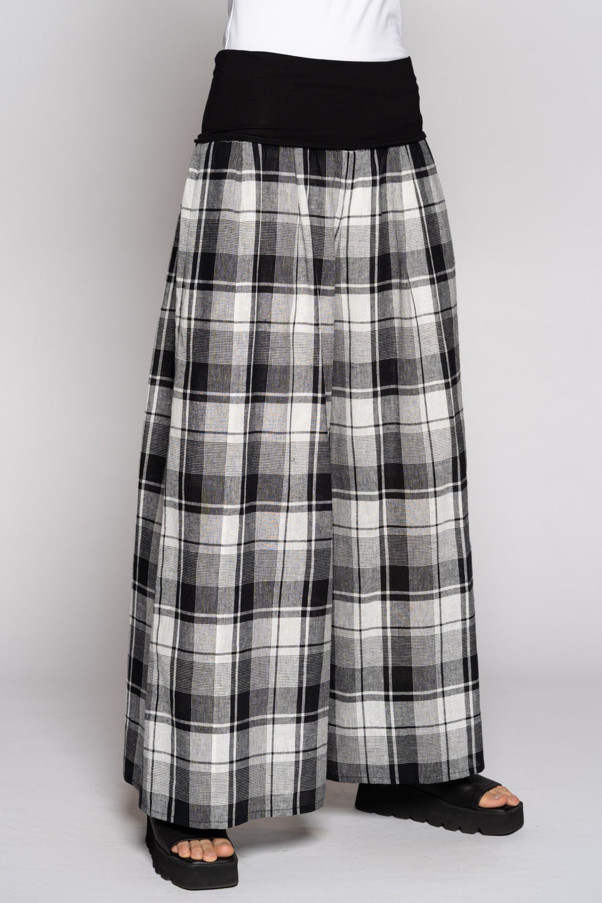 Arya Wide Pants Blk