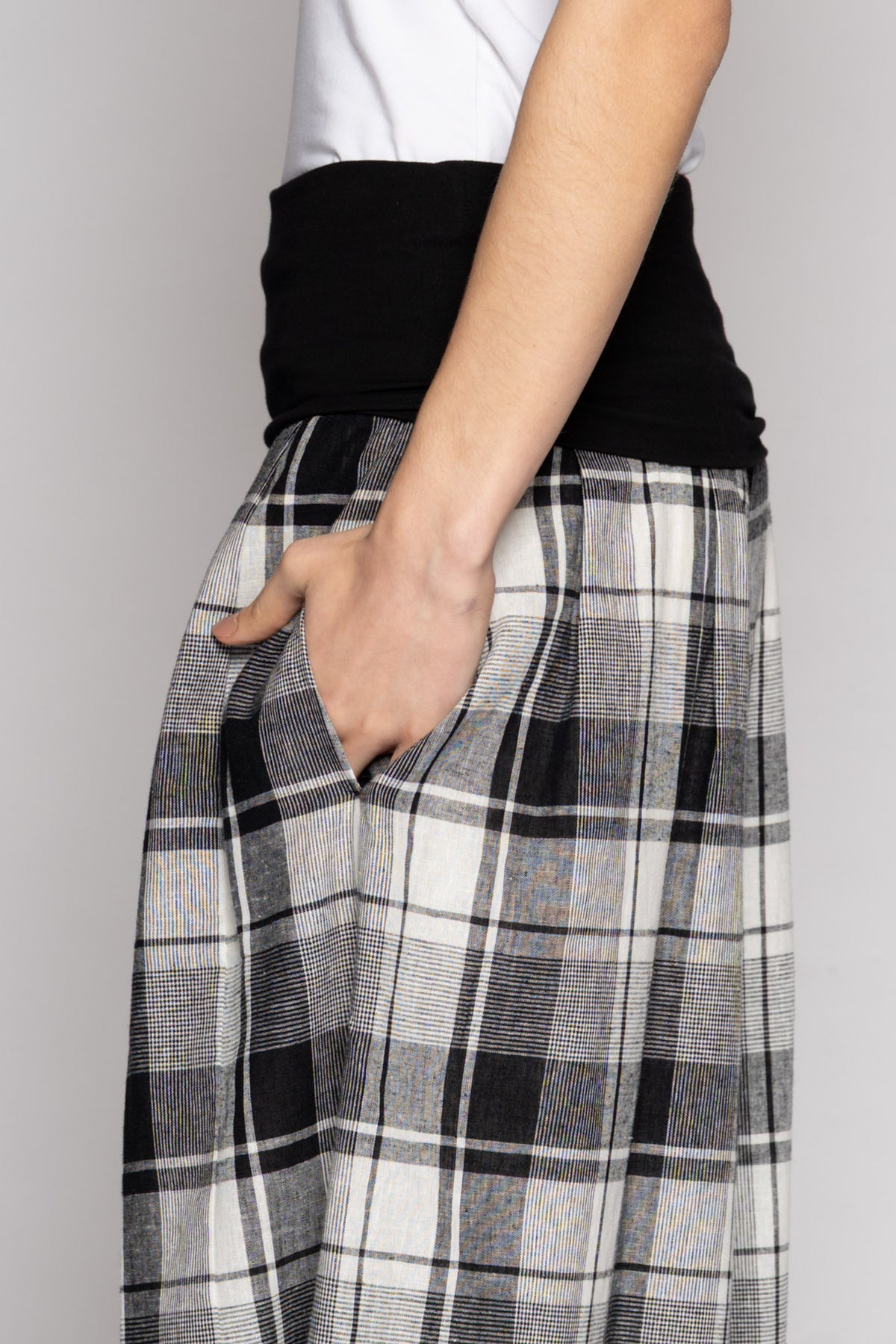 Arya Wide Pants Blk