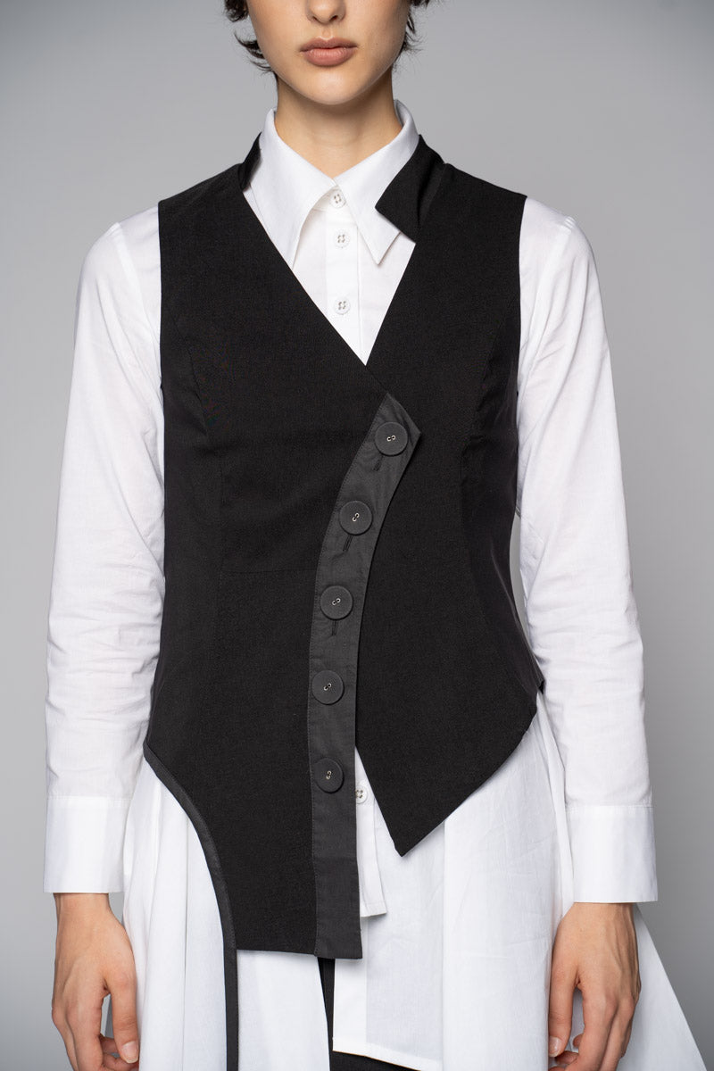 Sia Vest Blk