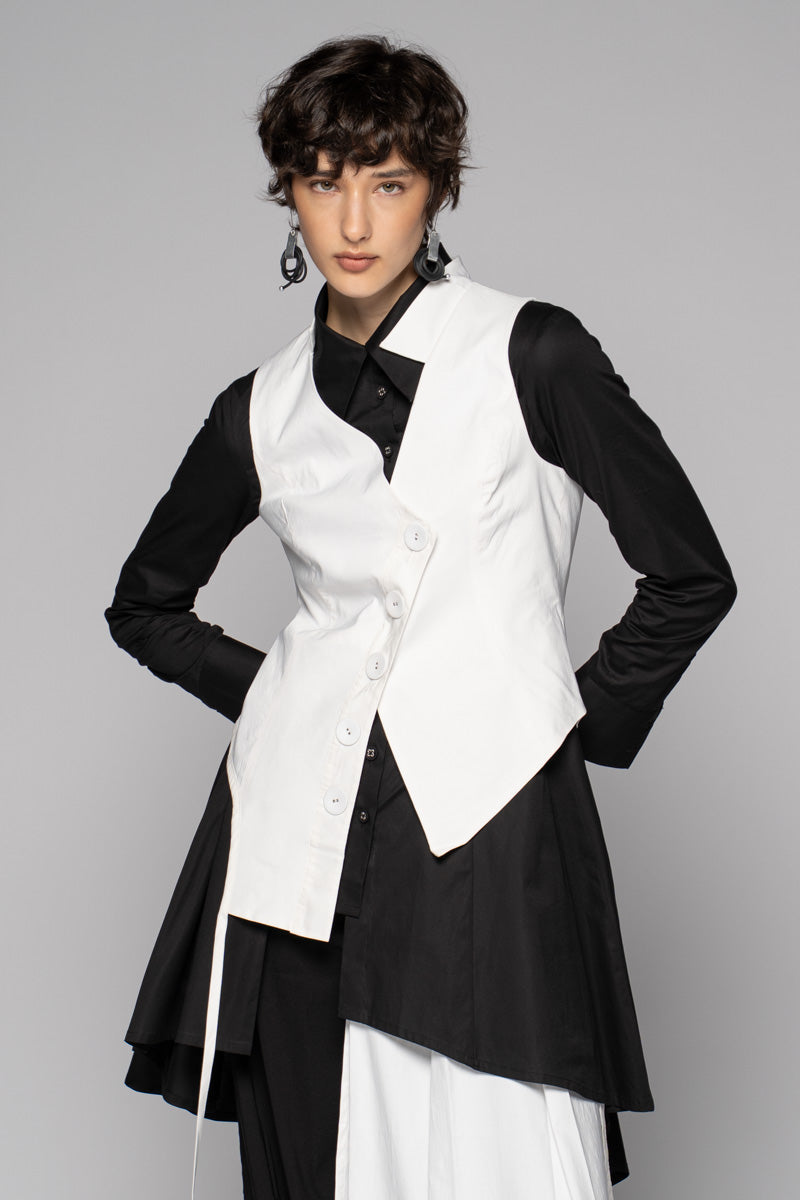 Sia Vest Wh