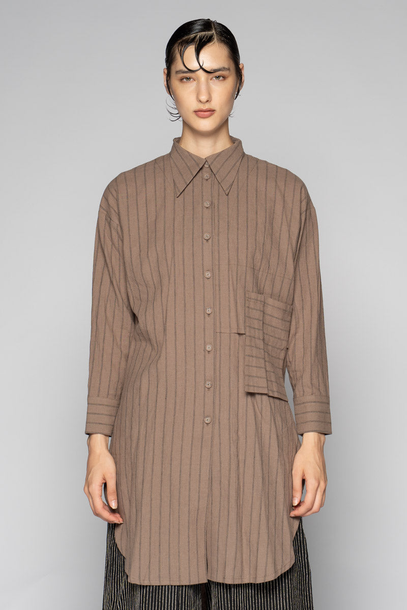 Komichi Long Shirt Fawn