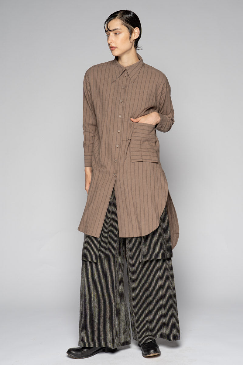 Komichi Long Shirt Fawn