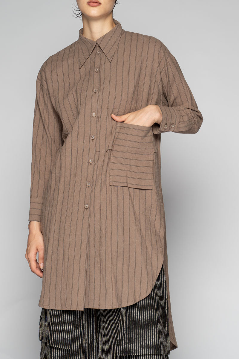 Komichi Long Shirt Fawn