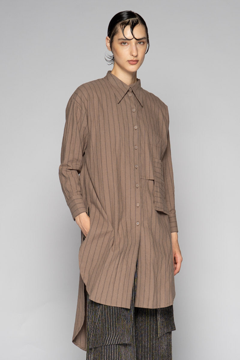 Komichi Long Shirt Fawn