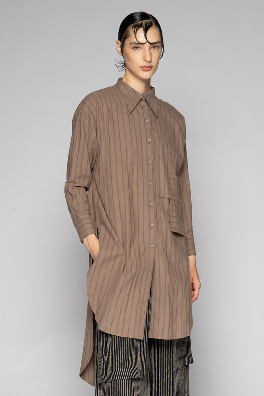 Komichi Long Shirt Fawn