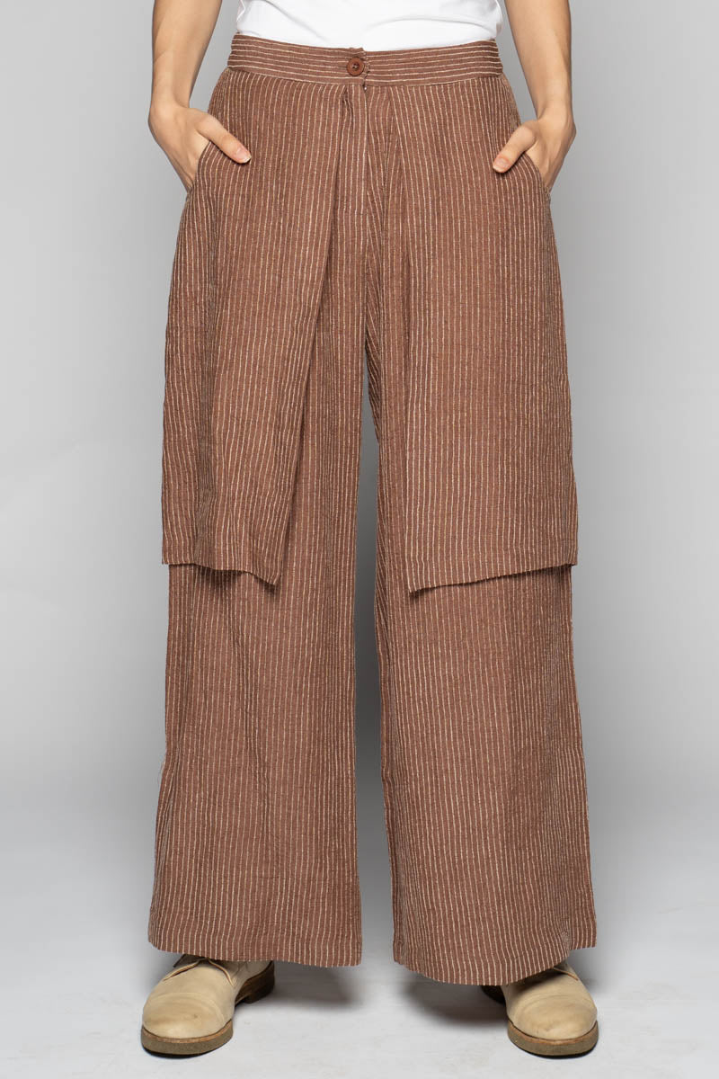Ember Apron Pants Walnut