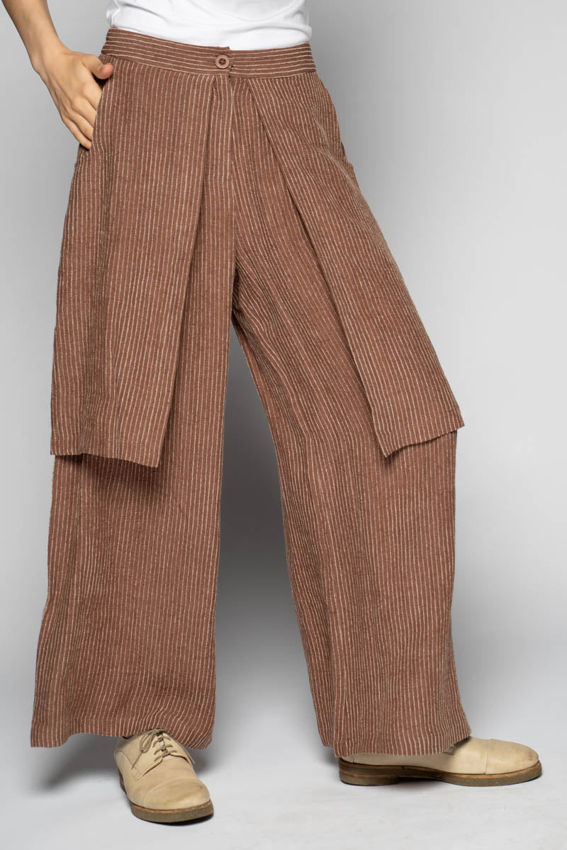 Ember Apron Pants Walnut