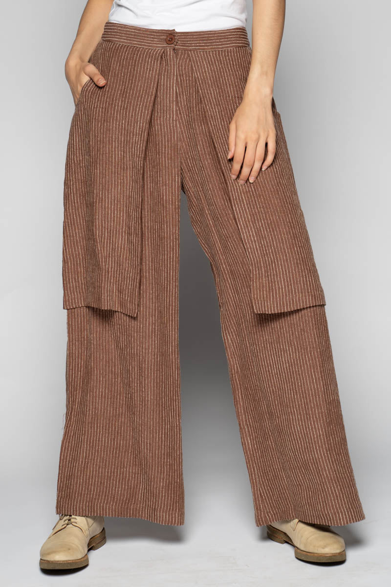 Ember Apron Pants Walnut
