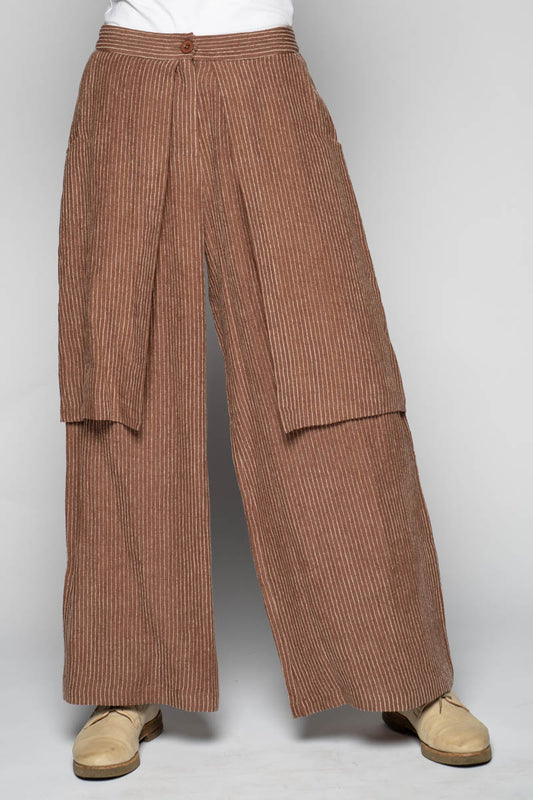 Ember Apron Pants Walnut