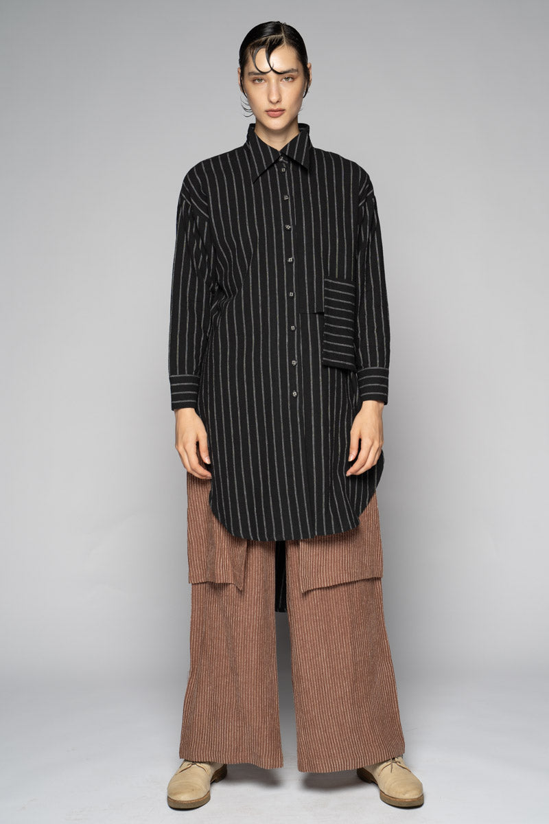 Komichi Long Shirt Blk