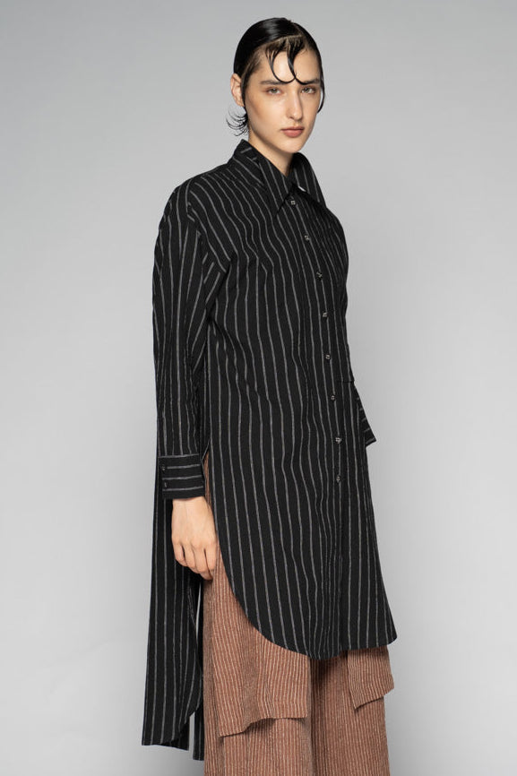 Komichi Long Shirt Blk