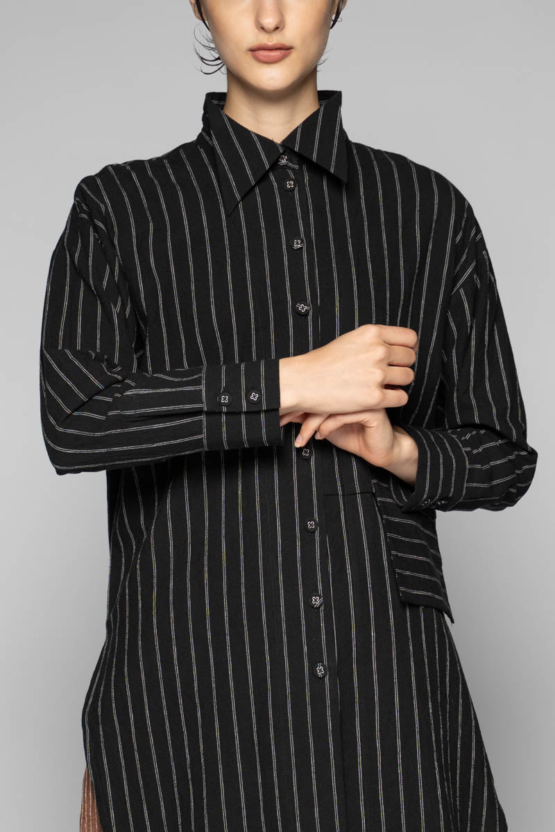Komichi Long Shirt Blk