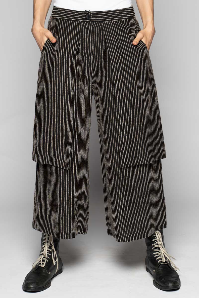 Ember 3/4 Apron Pants Blk