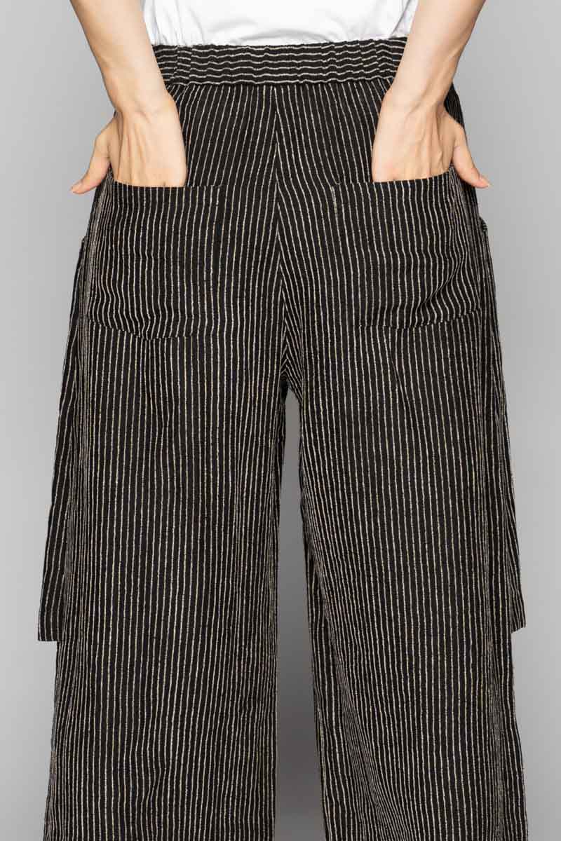 Ember 3/4 Apron Pants Blk