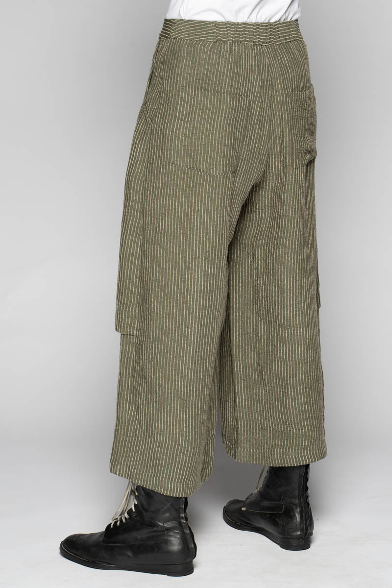 Ember 3/4 Apron Pants Moss