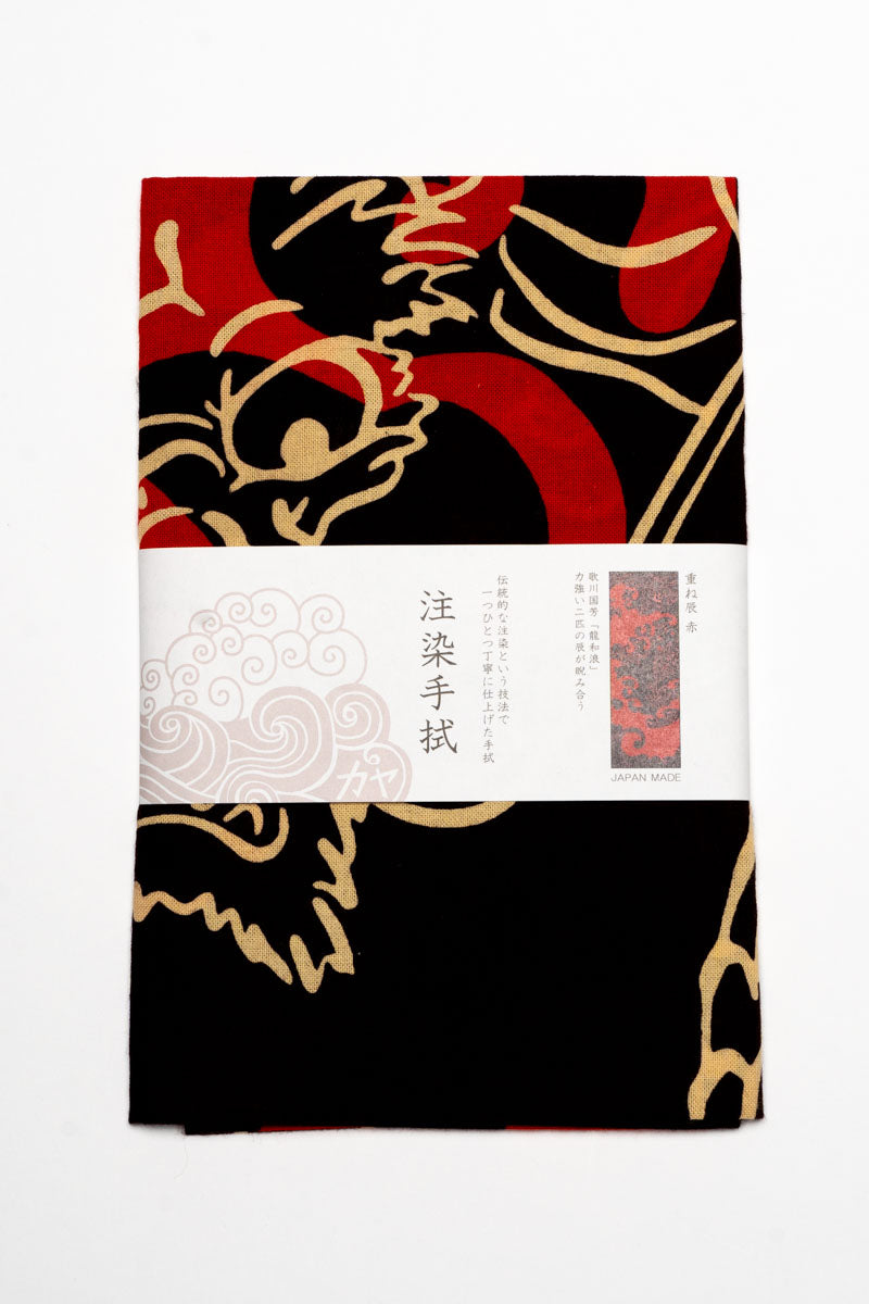 Dragon Tenugui Tea Towel RD