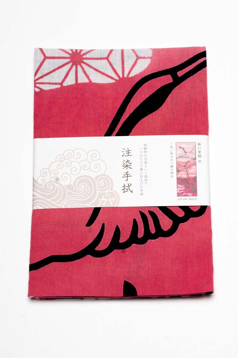 Tsuru Tenugui Tea Towel RD
