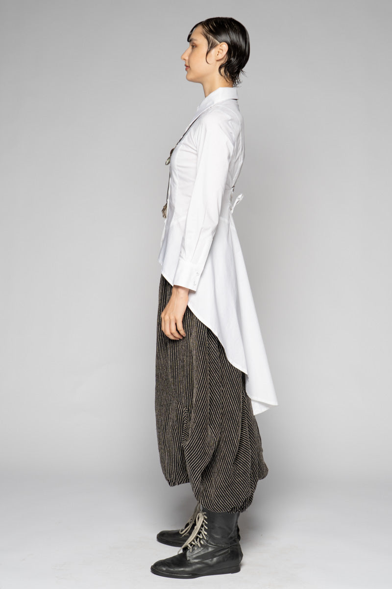 Sabiro Long Shirt White
