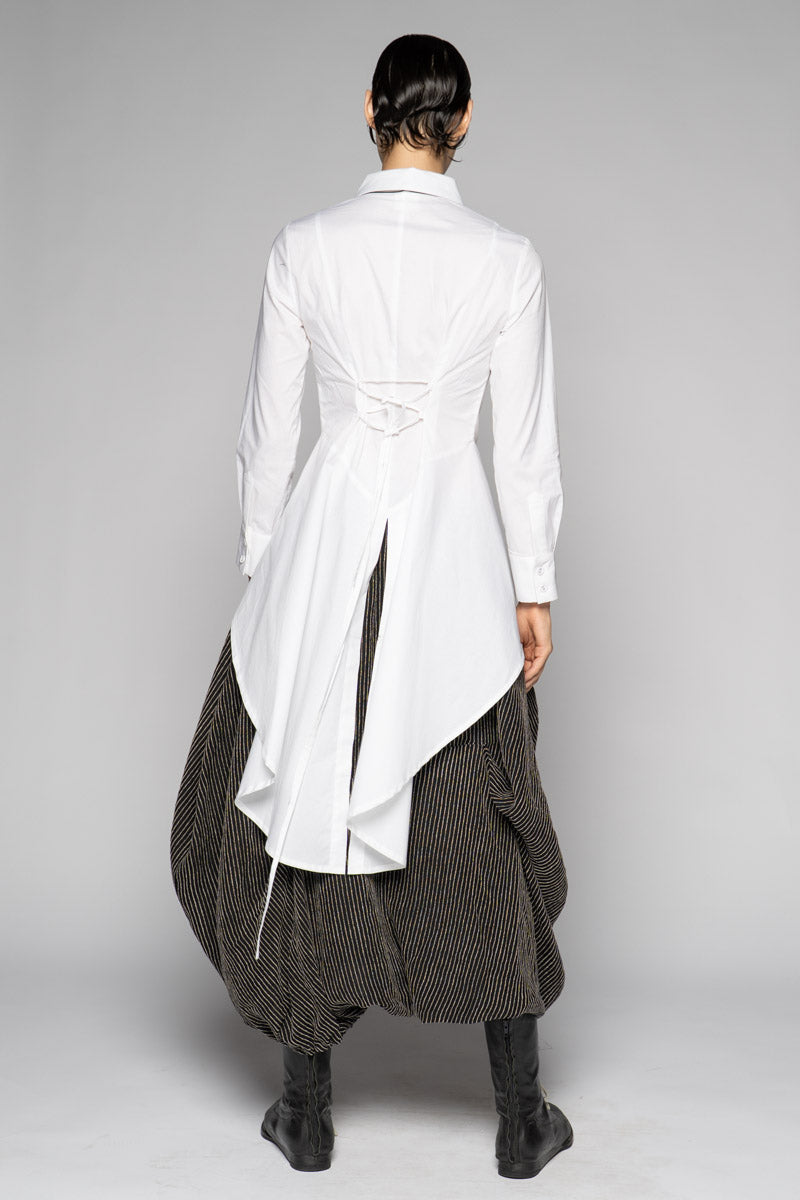 Sabiro Long Shirt White
