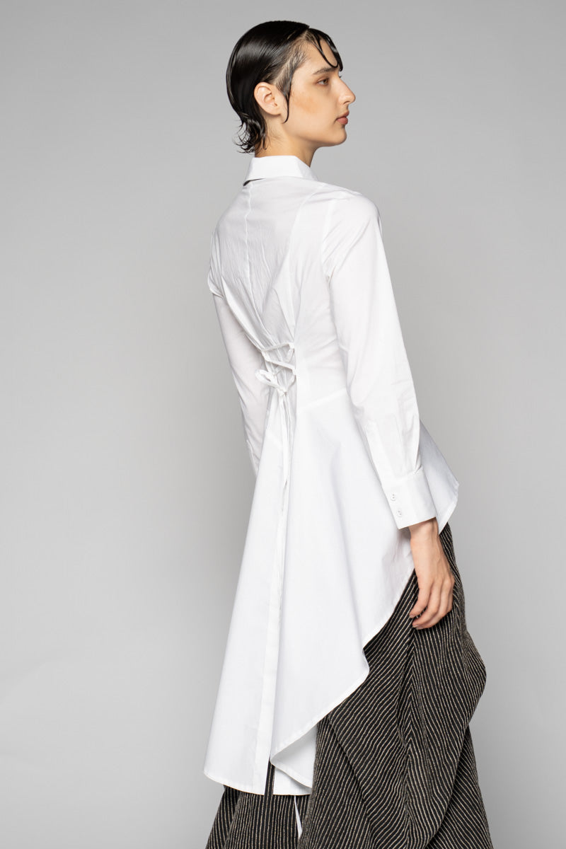 Sabiro Long Shirt White