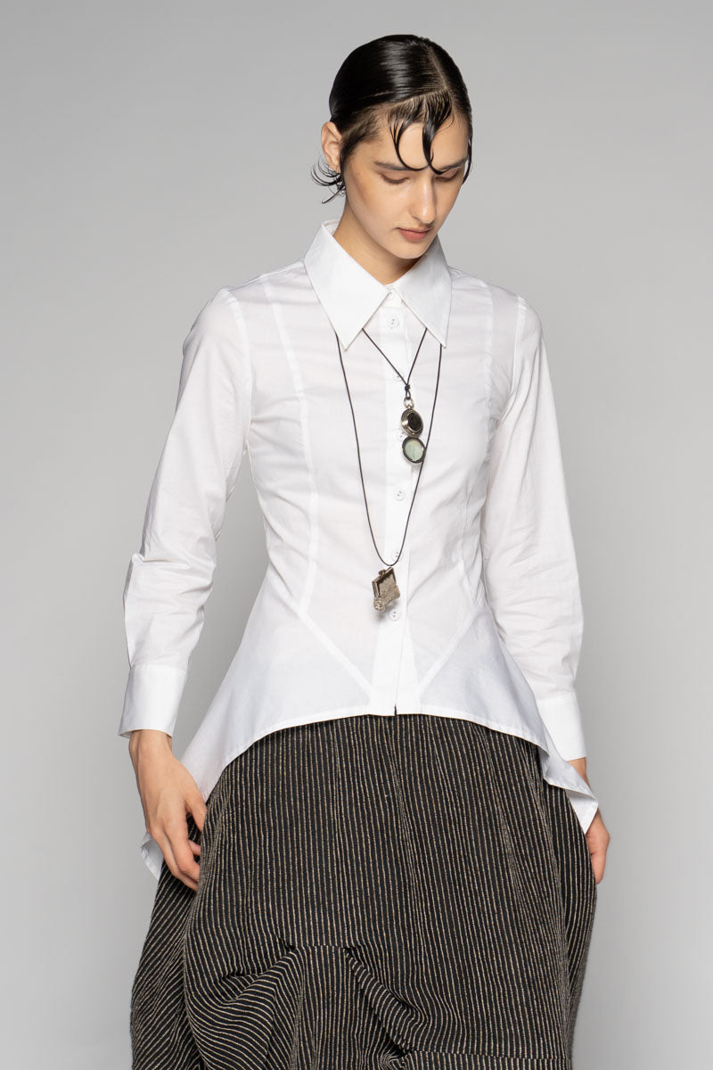 Sabiro Long Shirt White