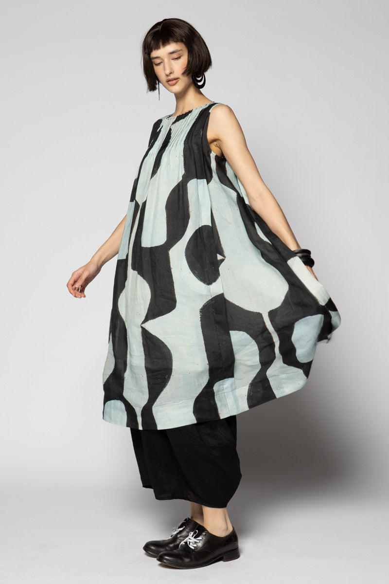 Sumika 3/4 Pin Dress Blk