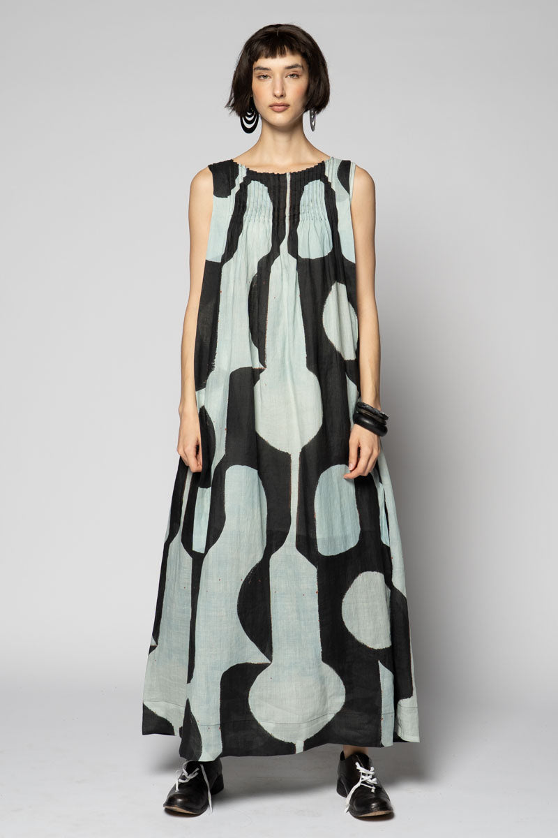 Sumika Pin Dress Blk