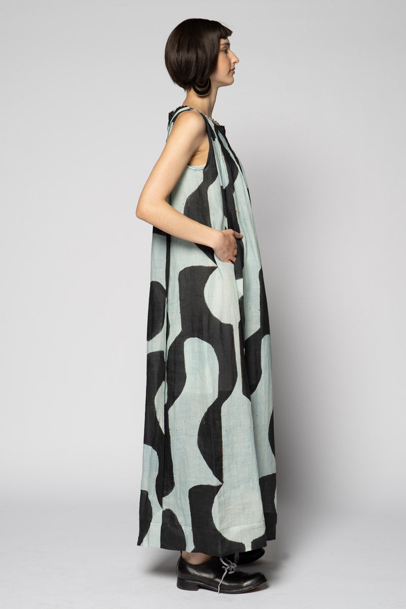 Sumika Pin Dress Blk