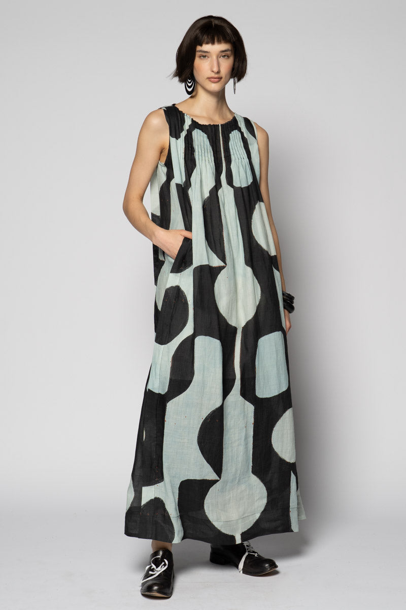 Sumika Pin Dress Blk