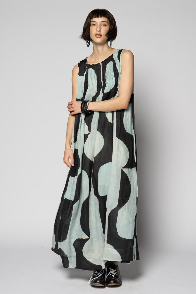 Sumika Pin Dress Blk