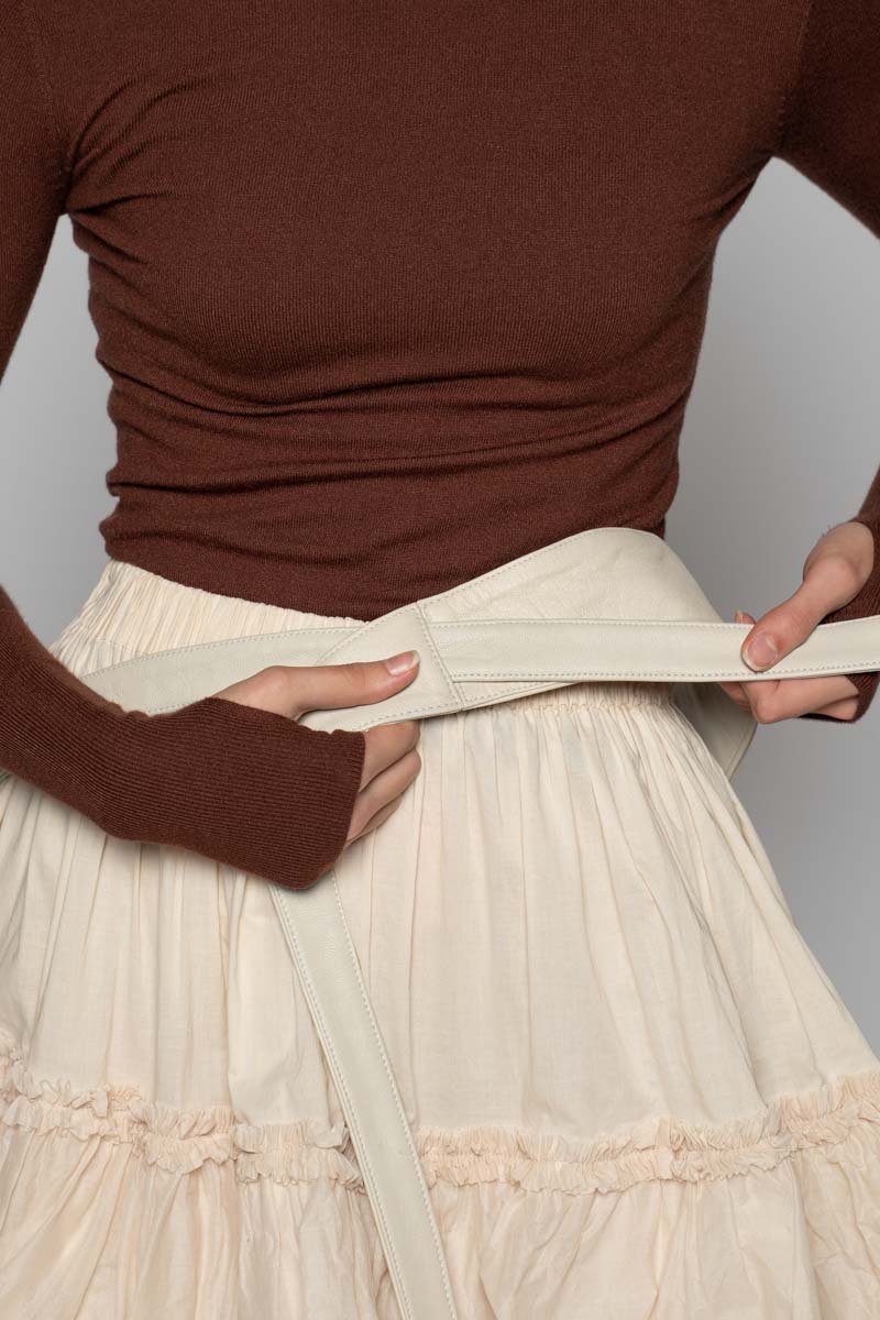 Musubi Belt Ivory