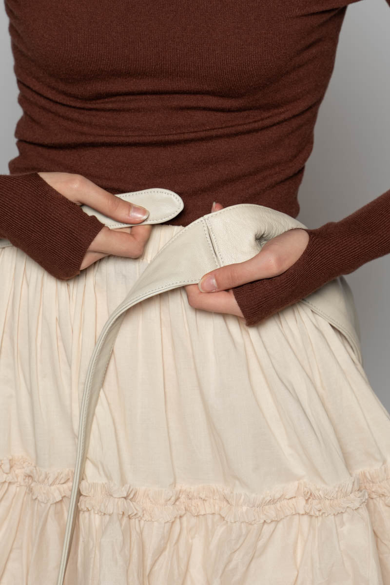 Musubi Belt Ivory