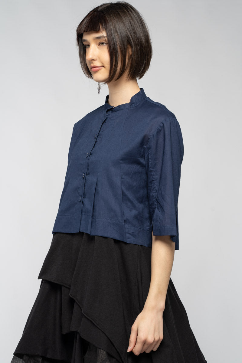 Momiji Short Jacket Navy