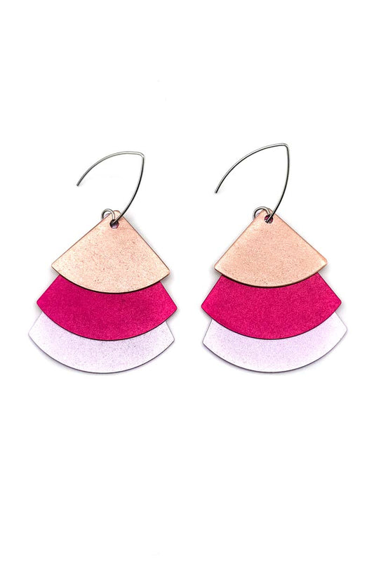 Trifan Earrings Rose