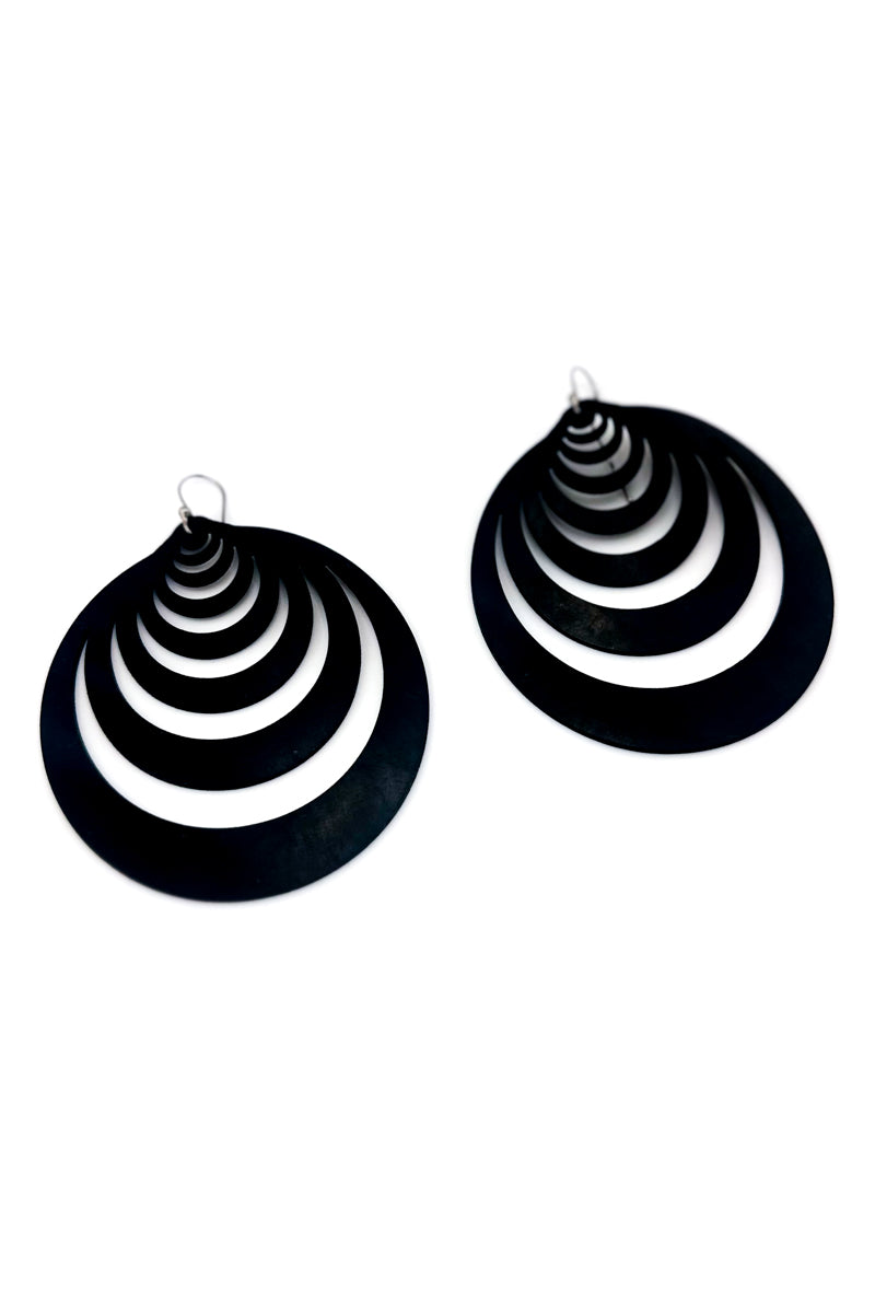 Jet Earrings Blk