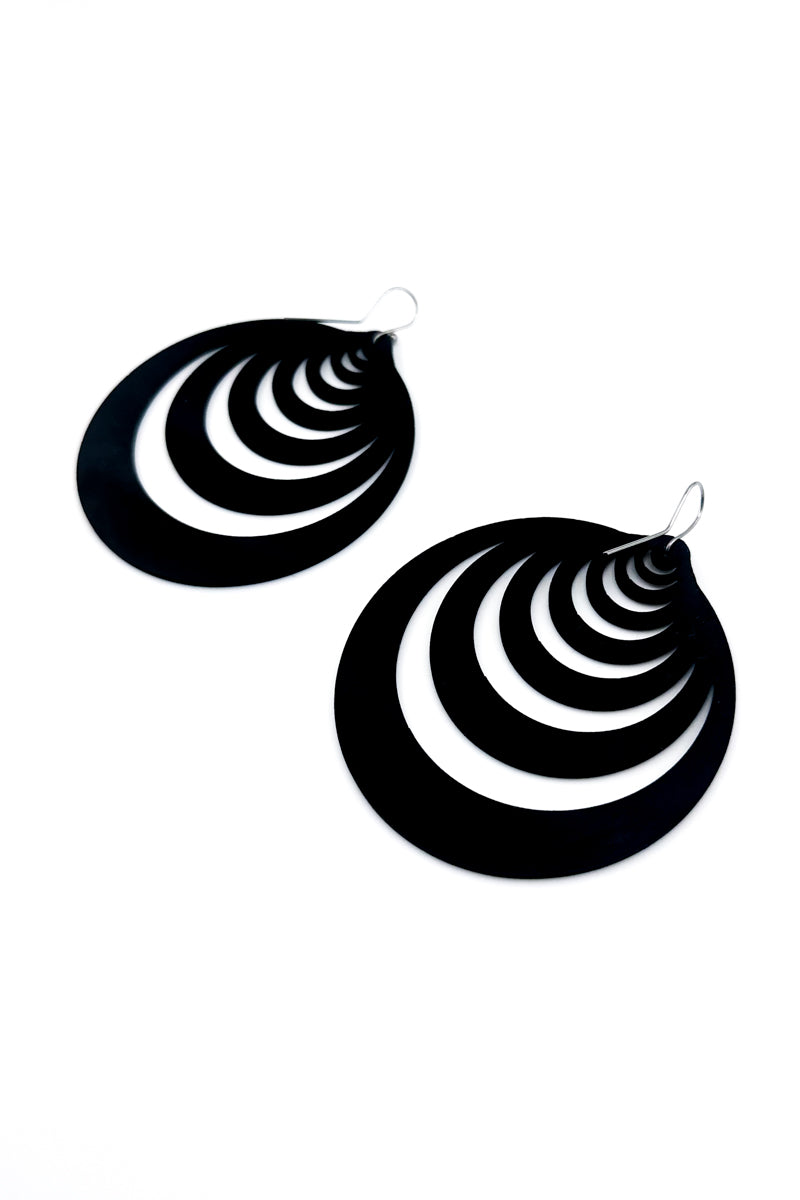 Jet Earrings Blk