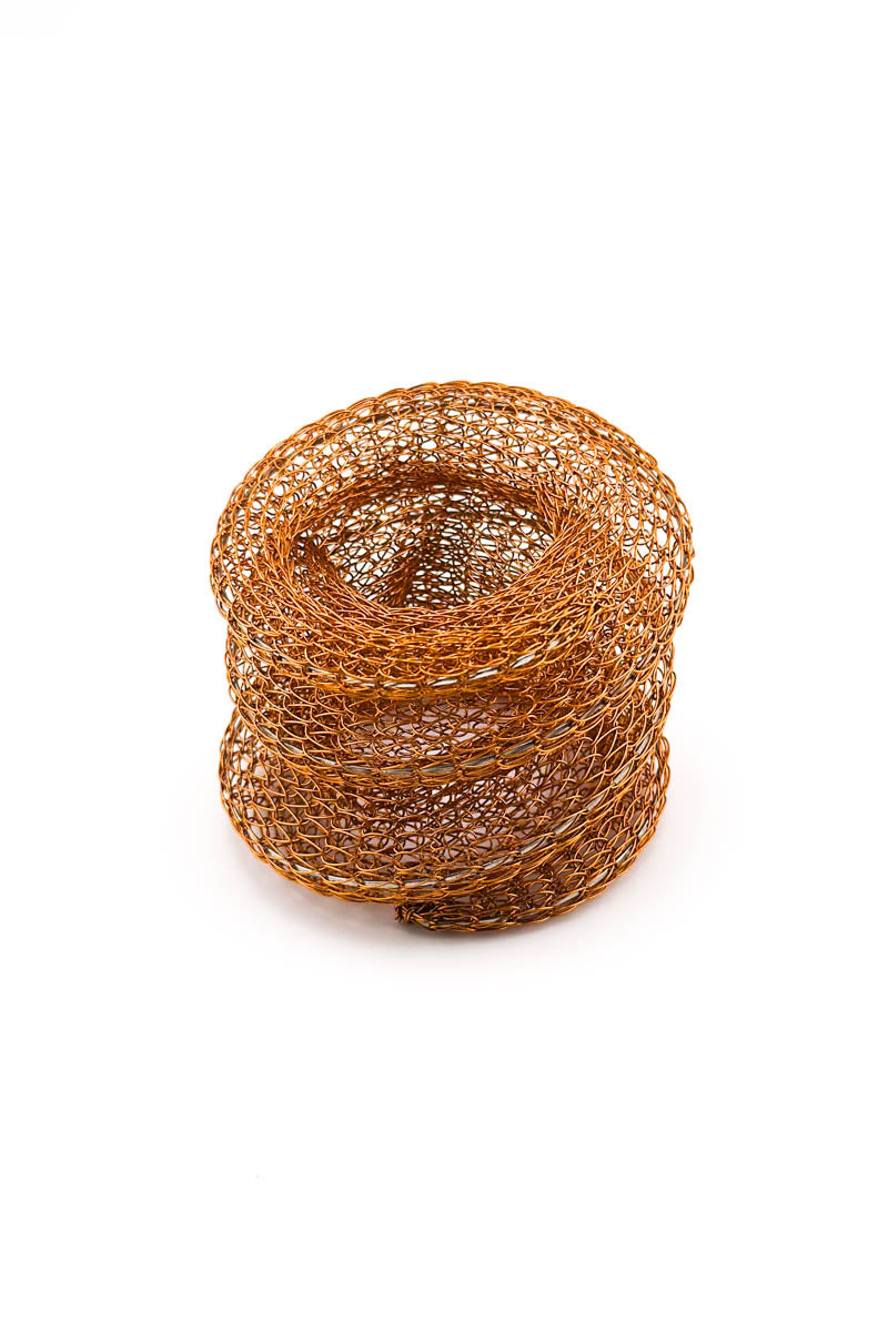 Horn Wrap Cuff Copper