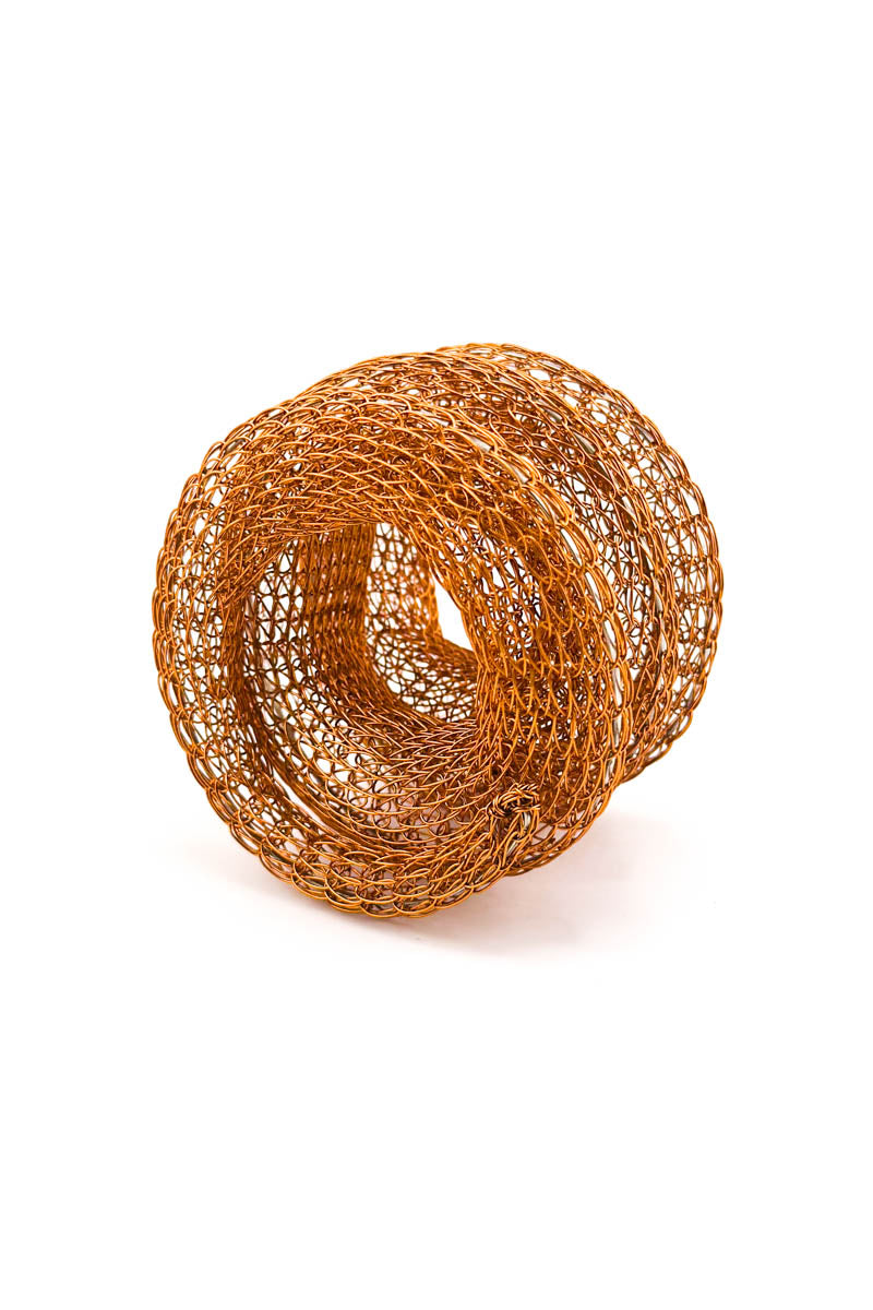 Horn Wrap Cuff Copper