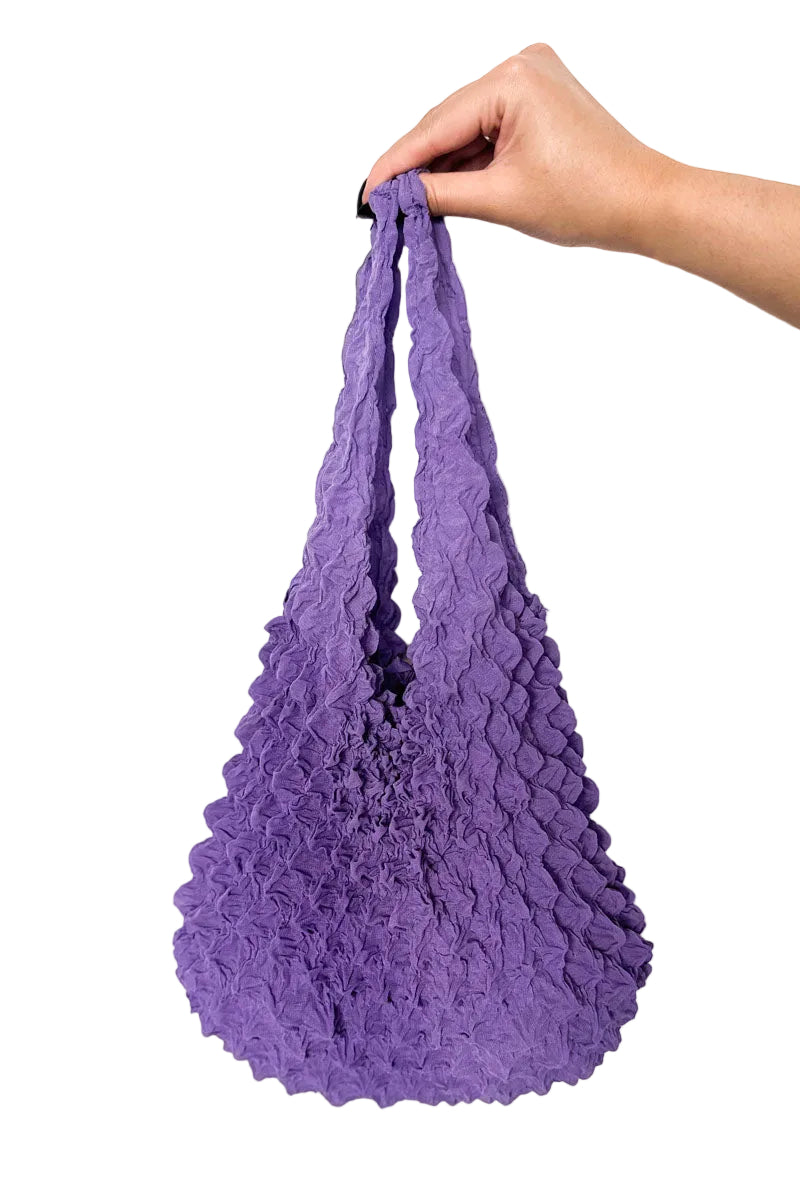 Miura Shibori Bag Lavender