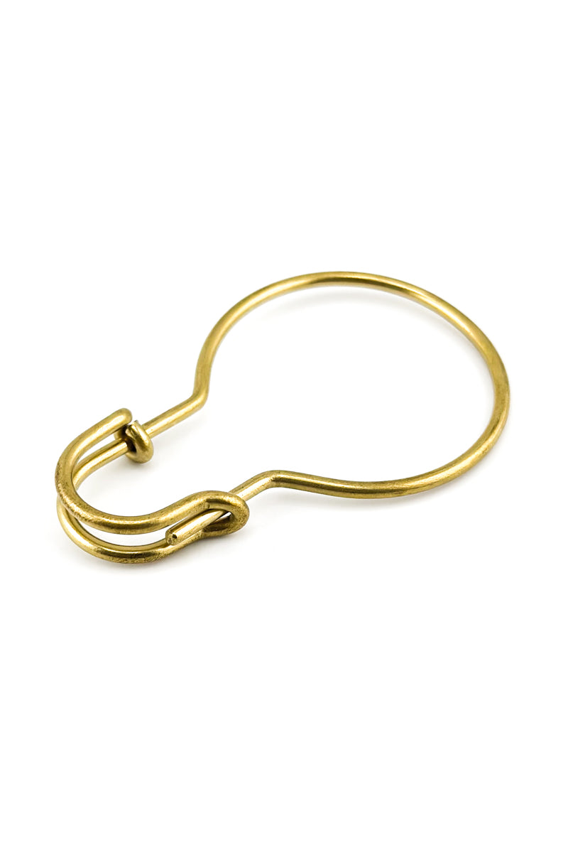 Vessel Keyring Brass