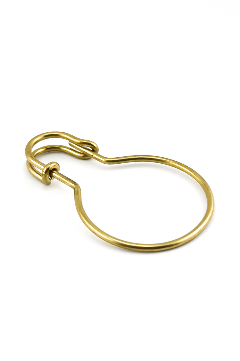 Vessel Keyring Brass