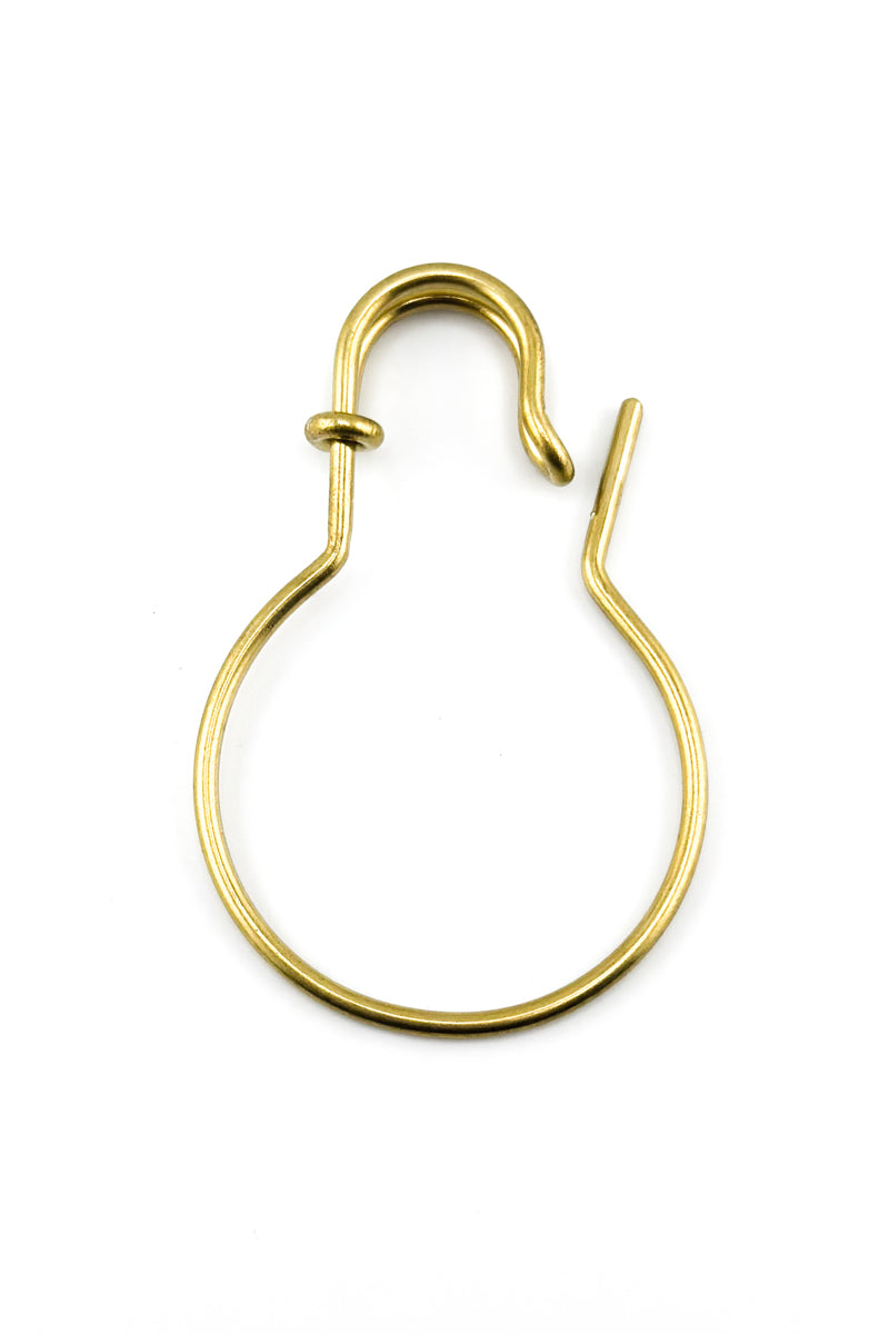 Vessel Keyring Brass