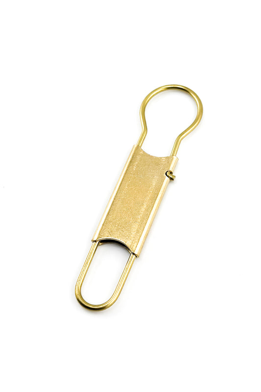 Toggle Keyring Brass